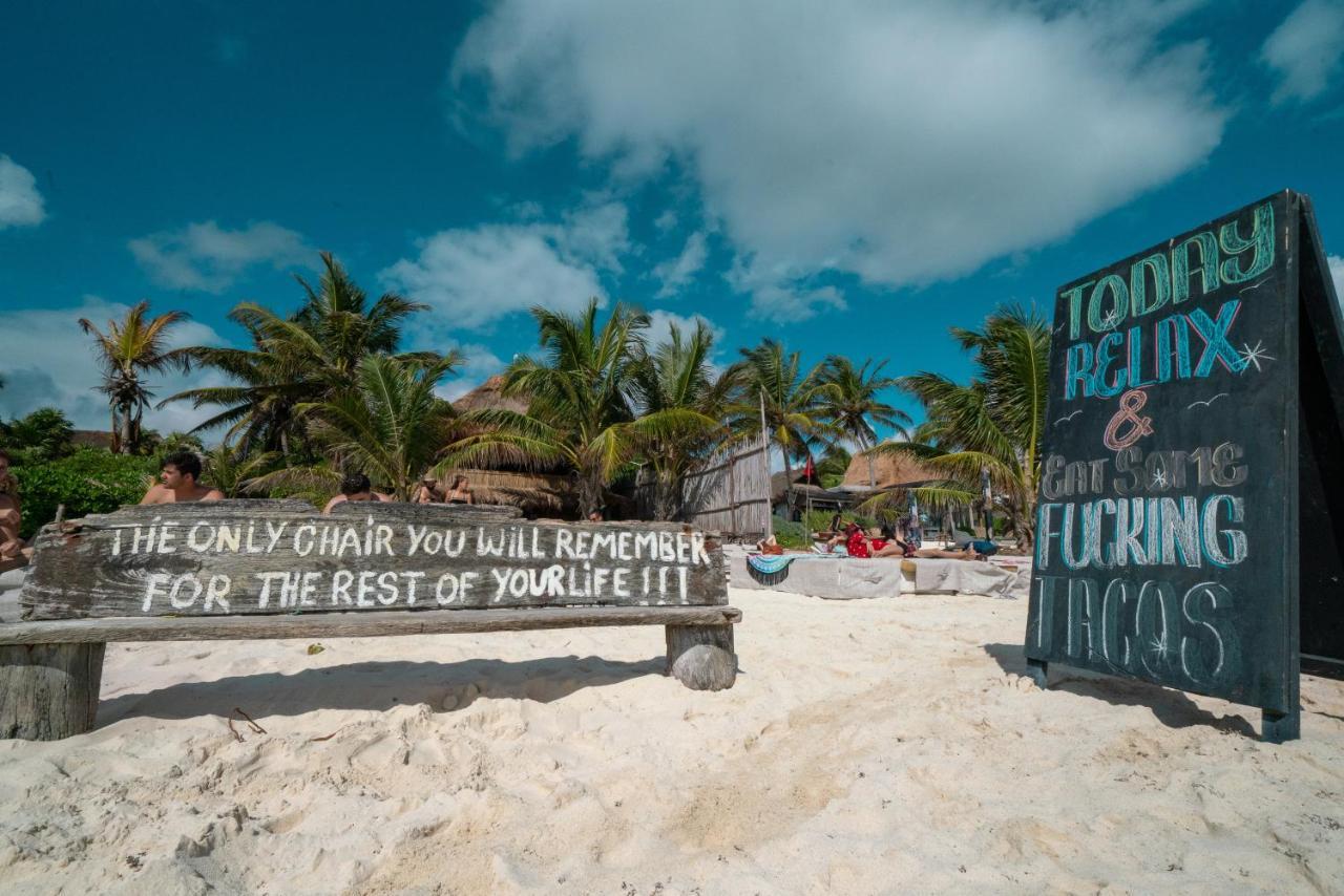 Cabanas La Eufemia Tulum Ngoại thất bức ảnh